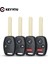 Model 3 Stili Keyyou Yedek Uzaktan Araba Anahtarı Kabuk Honda Accord Civic Crv Pilot Insight Düğmeleri Fob Oto Anahtar Kutu Kapağı (Yurt Dışından) 2