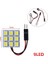 9led Smd LED Oto Panel Işık Okuma Kubbe Ampul Araba Iç Çatı Harita Lambası T10 W5W C5W C10W Festoon 3 Adaptör Tabanı (Yurt Dışından) 1