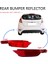 Doğru Stil Sol Sağ Arka Tampon Reflektör Işık Arka Tampon Reflektör Işık Sis Lambası Meclisi Ford Fiesta Mk6 Mk7 Için Yedek Parçalar (Yurt Dışından) 3