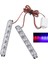 3led Stili Kırmızı Mavi Olice Işıkları Leb Flaş Lambaları Flaşör Otomatik Flaş Stroboskoplar Flaşlı Işık Acil Durum Uyarı Işığı Park Sinyal Işığı (Yurt Dışından) 1