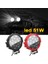 Siyah Stil 7 Iw LED Çalışma Işığı Far Sis Farları Yuvarlak Sürüş Lambası Kamyon Traktör 4x4 Off Road Için Süper Parlak Projektörler (Yurt Dışından) 3