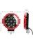 Siyah Stil 7 Iw LED Çalışma Işığı Far Sis Farları Yuvarlak Sürüş Lambası Kamyon Traktör 4x4 Off Road Için Süper Parlak Projektörler (Yurt Dışından) 5