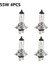 H7 Stili 55W 4 Adet H7 Halojen Far Ampülleri 100W 55W 12V 4300K ​​süper Parlak Araba Halojen Ampul Oto Lambası Profesyonel Oto Araba Aksesuarları (Yurt Dışından) 1