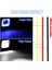 2x Mavi Kare Stili 1pairıv 24V 6500K 40W Su Geçirmez Kare LED Taşınabilir Spot Angel Eyes Işık Çubuğu Offroad Araba Tekne LED Çalışma Işığı (Yurt Dışından) 3