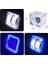 Yuvarlak Beyaz Stil Yuvarlak Kırmızı 20W LED 2000LM Motosiklet LED Far Araba Sis Lambası Çalışma Işığı Otomatik Spot Işık Melek Gözleri Halka Motorlar Dc (Yurt Dışından) 5