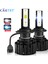H8 Stili 6000K Soğuk Beyaz Cartnt H11 H7 LED Far Ampülleri H4 Araba Işıkları H8 H9 Hb Hbk 8000K Ampul 110W 12V Lm Otomatik Farlar (Yurt Dışından) 4