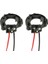2x H7 LED Far Tutucu Klip Ampul Tabanı Tutucu Far Soketi Adaptörü Volkswagen Için Vw Golf Mk7 Jetta Araba Aksesuarları (Yurt Dışından) 2