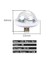 Elma ile Ar LED Otomatik USB Ortam Işığı Dj Rgb Mini Renkli Müzik Ses Işık Usb-C Arayüzü Apple Arayüzü Tatil Partisi Karaoke (Yurt Dışından) 5