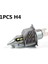 6000K Tarzı 1 Adet H4 Fighter H4 LED Hb2 Araba Far Ampul 80W 12V 24V 6000K Ar Işık Lm Süper Parlak LED H4 Otomatik Lamba Dj (Yurt Dışından) 1
