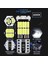 Kehribar 10 Adet Rxz T10 LED Canbus W5W LED Ampuller Sinyal Lambası Dome Okuma Plaka Lambası Araba Iç Işıkları LED T10 Canbus (Yurt Dışından) 3