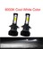 H9 Stili 6000K Siyah 4 Taraf Muxall H7 H4 H11 H LED Araba Far 80W Lm 4side Ar Ampul 6000K LED Sis Farları Far Ampul (Yurt Dışından) 1