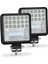 2 Adet 126W Beyaz Stil 2pcs LED Light Bar Worklight 72W 24LED Wrok Light For Truck Tractor Suv Atv X4 Fog Lamp Spotlight Car LED HEADLIGHTS12V 24V (Yurt Dışından) 1