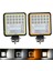 2 Adet 126W Beyaz Stil 2pcs LED Light Bar Worklight 72W 24LED Wrok Light For Truck Tractor Suv Atv X4 Fog Lamp Spotlight Car LED HEADLIGHTS12V 24V (Yurt Dışından) 2