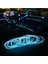 Mavi-3m Otomatik LED Şerit Araba Iç Aydınlatma Garland El Tel Neon Işık Halat Tüp Hattı 12V Sigara Sürücüsü ile Esnek (Yurt Dışından) 2