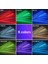 4ın1 App Kontrolü LED Araba Ayak Işığı Ortam Lambası Remotemusicses Kontrolü Iç Zemin Ayak Dekorasyon Işığı Sigara LED Atmosfer Rgb (Yurt Dışından) 3
