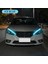 60CM Tarzı Buz Mavisinden Sarıya 2 Adet Çok Renkli LED Drl Araba Gündüz Çalışan Işık Esnek Su Geçirmez Şerit Otomatik Farlar Beyaz Dönüş Sinyali Sarı Fren Akışı (Yurt Dışından) 1