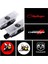 2 Adet Tarzı F Tipi LED Araba Kapı Logosu Işık Projektör Amblemi Hayalet Gölge Karşılama Işık Araba Işıkları Dodge Challenger Srt Demon Scat Paketi Şarj Cihazı (Yurt Dışından) 2