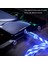 iphone Tarzı Için Renkli Araba LED Işıklı Manyetik USB Kablosu USB Telefon Şarj Kablosu Kia Rio K2 K3 Ceed Sportage Sorento Cerato Kol Dayama Picanto Optima (Yurt Dışından) 3