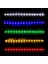 Sarı 30CM 15SMD 12V Drl Araba LED Gündüz Çalışan Işık Araba LED Şerit Işık Araba Dekoratif Esnek LED Işık Şeridi Beyaz Mavi Yeşilkırmızı (Yurt Dışından) 3