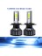 H3 Stili 2 Taraf 12000K Mavi K Lm 8000K H7 H LED Araba Farları Ampuller Oto Hb Hb4 H8 H9 H11 Ampul Turbo Farlar 12V 24V (Yurt Dışından) 1