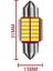 31MM 1x C10W C5W LED Canbus Festoon Araba Için Ampul Iç Doom Lambası Okuma Işığı Plaka Lambası Beyaz (Yurt Dışından) 1