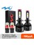 H1 Stili K2 Far Nao H7 LED H4 H11 Hb Hb3 H1 H8 Araba Far Ampülleri Cob Smd 6000K Beyaz 60W 12V H3 H Oto Aksesuarları (Yurt Dışından) 2