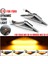 Kristal Beyazı Akan Yan Tekrarlayıcı Işık LED Dinamik Yan Işaretleyici Dönüş Sinyali Işıkları Gösterge Flaşör Lambası Ford Mondeo 3 Mk3 Odak 1 Mk1 (Yurt Dışından) 1