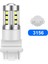 Sarı Stil 3156 P27W 2 Adet T15 W16W LED Baw PY21W LED BAY15D P Ampuller Dönüş Sinyali Işık WY21W W21W W P27W T20 Lamba (Yurt Dışından) 1