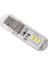 Beyaz Taşınabilir USB LED Işık Dokunmatik Anahtarı Araba Iç USB Lambası Mini Masa Okuma Renkli Gece Işıkları (Yurt Dışından) 1
