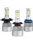 1 Adet Tarzı H4 H4 LED H7 LED H11 LED Far Ampulü Cob Araba LED Far Ampulleri Hilo Işın Lm 6000K Otomatik Kafa Lambası 12V Araba Için LED Işıklar (Yurt Dışından) 4