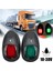 Beyaz 1 x Set Tekne Işık LED 12V 24V Navigasyon Işığı Su Geçirmez Kırmızı Yeşil Deniz Işık Yat Yelken Sinyal Lambası (Yurt Dışından) 2