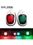 Beyaz 1 x Set Tekne Işık LED 12V 24V Navigasyon Işığı Su Geçirmez Kırmızı Yeşil Deniz Işık Yat Yelken Sinyal Lambası (Yurt Dışından) 3