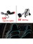 2m USB Sürücü Stili Turuncu Kırmızı Araba Iç Aydınlatma Dekoratif Lamba El Kablolama Neon Şerit Oto Dıy Esnek Ortam Işığı USB Parti Atmosfer Lambası (Yurt Dışından) 3