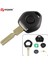Yıqıxın Eski Stil Anahtar Bmw Z3 E36 E34 E38 E39 Transponder Anahtar Kabuk Uzaktan Araba Anahtarı Durumda 4 Parça HU58 ile LED Işık (Yurt Dışından) 1