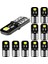 10 Parça T 10 LED Canbus W5W LED Ampuller K Beyaz Sinyal Lambası Dome Okuma Plaka Işığı Araba Iç Işıkları AUTO12V (Yurt Dışından) 1