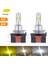 H7 Stili 6500K 2 Adet Lm H15 H4 H7 LED Ampul Uzun Far Far Sürüş Işık Gündüz Çalışan Işık 360 ° Işık 6000 K 12 V Araba Oto Far (Yurt Dışından) 5