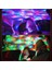 Android ile USB Dj Lamba LED Bar Gece Lambası LED Rgb Disko Işıkları Sahne Aydınlatma Projektör Karşılama Işığı Mikro Kristal Top Ses Parti Işığı (Yurt Dışından) 4