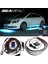 Uzak 60 90CM Araba Underglow Neon Vurgu Şerit Işık Kiti 8 Renkli Ses Aktif Fonksiyon Appremote Control LED Gövde Altı Sistemi Işık Şeridi (Yurt Dışından) 3