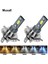H9 Stili 3000K Altın 2 Adet H4 H7 LED Yenı H16 H1 H3 H8 H11 Hb Hb LED Araba Farları 80W Lm Araba Ampulleri Otomobiller Oto Lambası (Yurt Dışından) 3