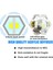 Mavi 2x T10 LED W5W Yeni Smd Araba Sinyal Işık Akrilik Ampul Oto Polarite Ücretsiz Kama Okuma Plaka Kapı Lambası Beyaz 12 V (Yurt Dışından) 5