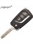 2bttons TOY48 Stili Jinyuq Düğme Çevirme Katlanır Uzaktan Anahtar Kabuk Toyota Levin Camry Reiz Highlander Corolla Rav4 Anahtar Kutu Va2 TOY48 TOY43 (Yurt Dışından) 3
