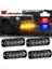 1 Adet Tarzı Sarı Beyaz Araba Strobe Uyarı Işığı Acil Durum Lambası Işık Çubuğu Otomatik Yanıp Sönen Sinyal Lambası Polis Kamyon Suv Motosiklet Için LED Işık Şeridi (Yurt Dışından) 2