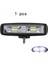 Gümüş Tarzı Evrensel LED Işık Çubuğu Sis Farları Kamyonlar Için Sis Lambası Araba Traktörler Offroad Tekne Atv Spot Combo LED Bar Çalışma Işık Meclisi 24W (Yurt Dışından) 1