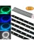 2 Adet Buz Mavisi M Araba Dekoratif Lambalar Su Geçirmez 15 LED Şerit Motor Kızdırma Işık Hattı Halat Tüp Gündüz Koşu Bandı Araba Dekorasyonu (Yurt Dışından) 4