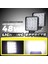 LED Çalışma Işığı 2'li Paket Stili LED Işık Çubuğu Çalışma Işığı 48W Spot Sel Combo Işın Off-Road Işık Çubuğu, Off-Road, Kamyon, Araba, Atv, Suv Için Montaj Braketi ile (Yurt Dışından) 5