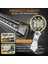 1 Adet Braket Tarzı Co Işık 12D 42 Iw LED Işık Çubuğu 3 Sıralı Combo LED Kirişler LED Çalışma Işığı Sürüş Offroad Araba Kamyon 4x4 Suv Atv Tekne 12V 24V (Yurt Dışından) 2