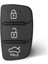 Model 1 Stili Keyyou Uzaktan Anahtar Kutu Fob 3 Düğme Çevirme Katlanır Araba Anahtarı Kabuk Mistra Hyundai HB20 Santa Fe IX35 IX45 Accent I40 Solaris (Yurt Dışından) 1