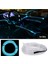 Hafif Sürücü Stili Buz Mavisi Dc 12V Otomobil Atmosfer Lambası Araba Iç Aydınlatma LED Şerit Dekorasyon Çelenk Tel Halat Tüp Hattı Esnek Neon Işık (Yurt Dışından) 1