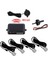 Gümüş Rengi Araba Park Sensörü Kiti Buzzer Ters Yedekleme Radar Sesli Uyarı Göstergesi Prob Sistemi 12V Bmw E39 Ford Focus 2 Için (Yurt Dışından) 1
