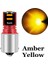 Kehribar Sarısı 2 Adet Yeni W BA15S Süper Parlak Csp LED Araba Fren Lambası Dönüş Sinyali Ampul Oto Yedekleme Ters Lambası Kırmızı Beyaz Amber 12 V (Yurt Dışından) 1